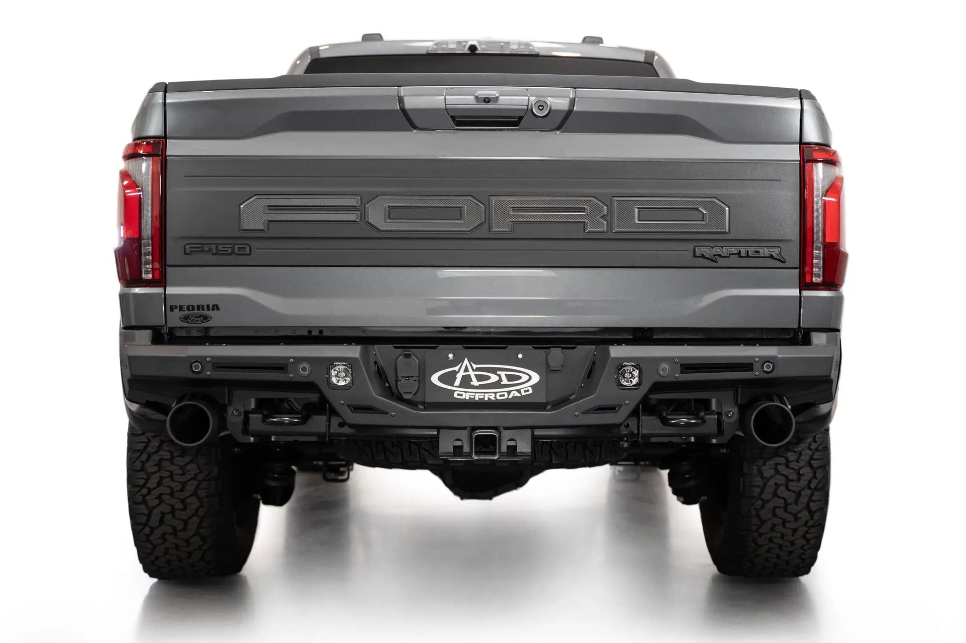 Addictive Desert Designs 2021+ Ford F-150 Raptor Rock Fighter Rear Bumper by Addictive Desert Designs