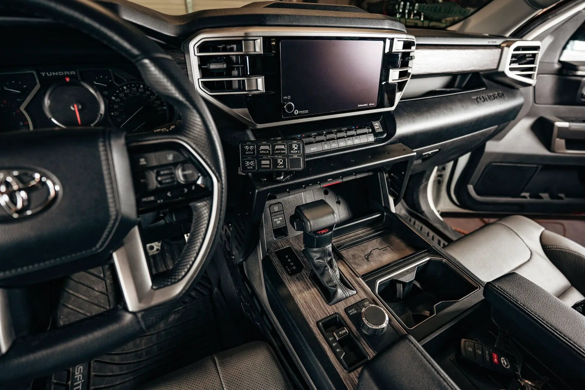Rago Fabrication 3rd Gen Tundra Center Console & Digital Device Bridge by Rago Fabrication
