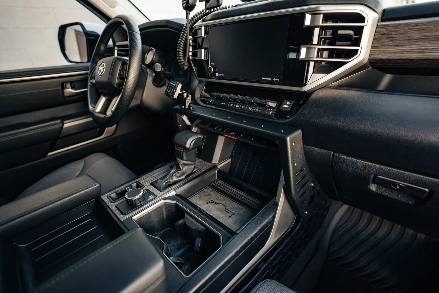 Rago Fabrication 3rd Gen Tundra Center Console & Digital Device Bridge by Rago Fabrication