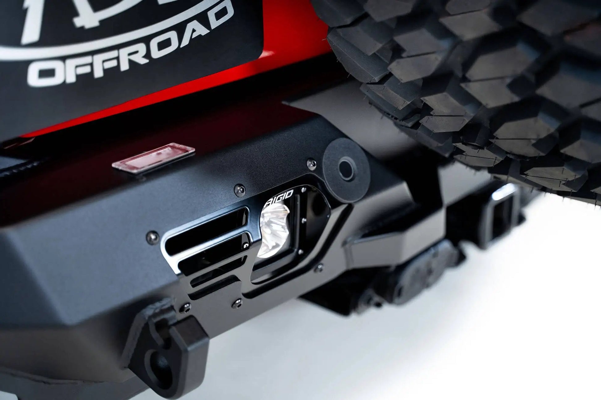 Addictive Desert Designs 2021 - 2023 Ford Bronco Bomber Rear Bumper by Addictive Desert Designs