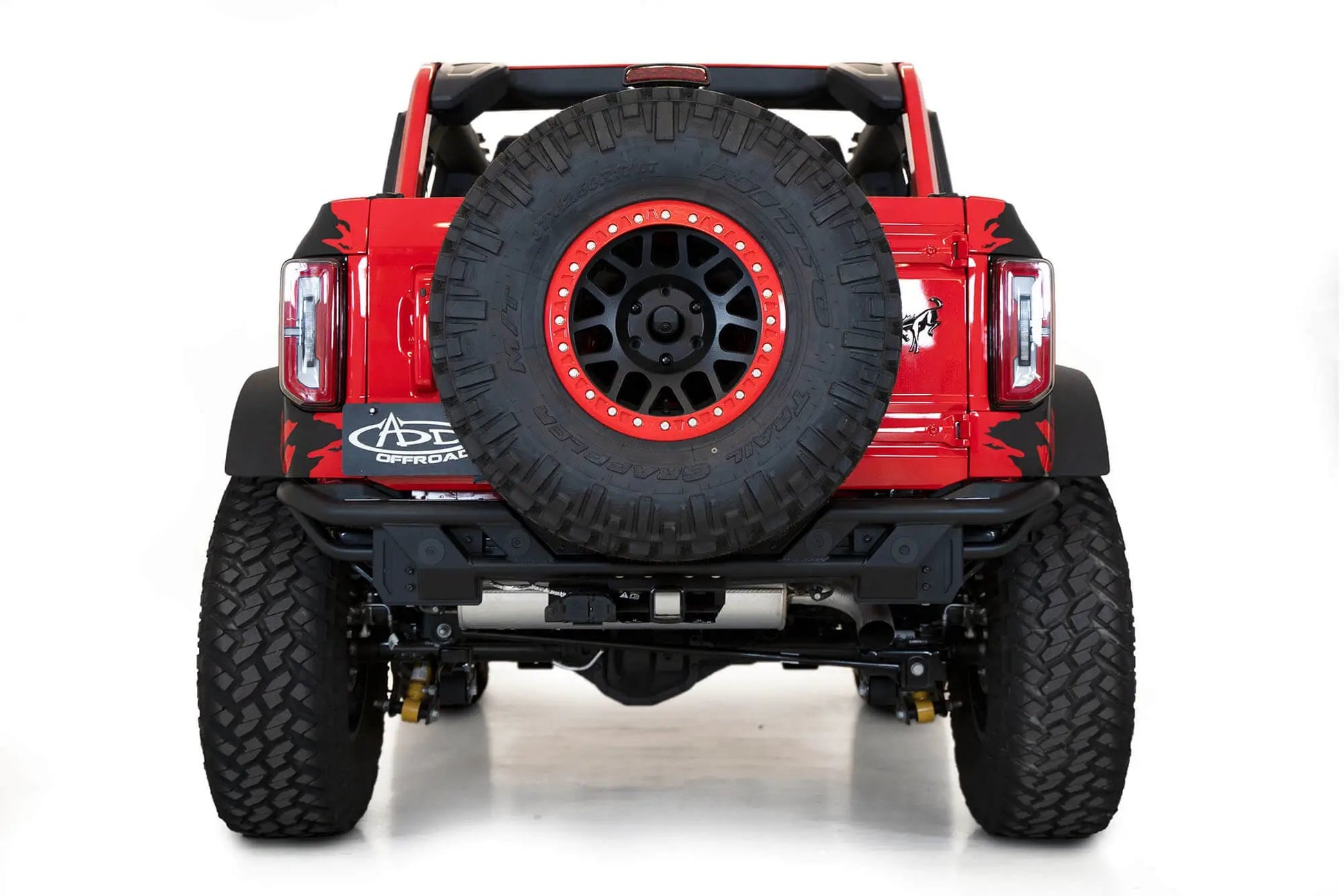 Addictive Desert Designs 2021 - 2023 Ford Bronco ADD PRO Bolt-On Rear Bumper by Addictive Desert Designs