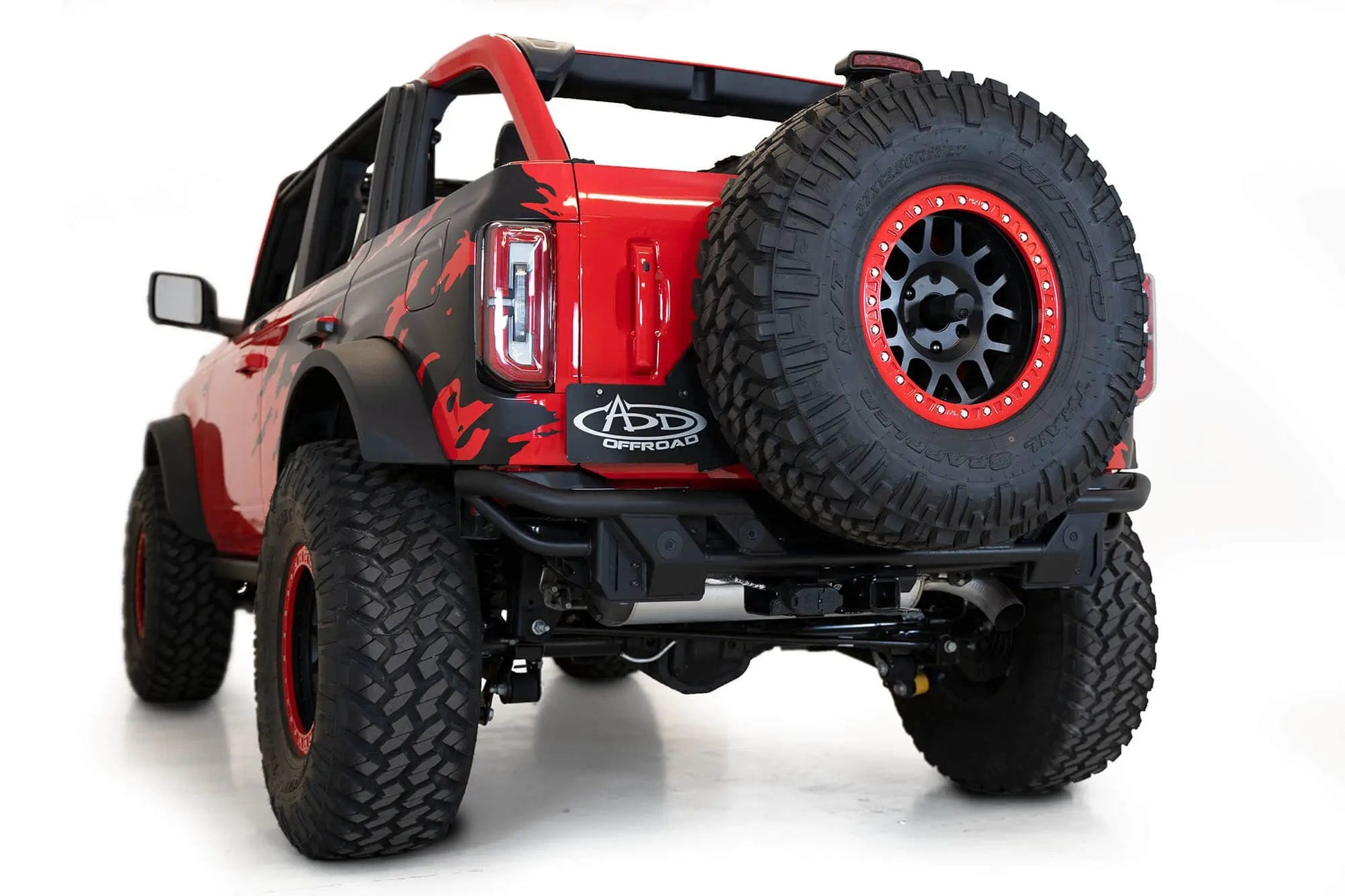 Addictive Desert Designs 2021 - 2023 Ford Bronco ADD PRO Bolt-On Rear Bumper by Addictive Desert Designs