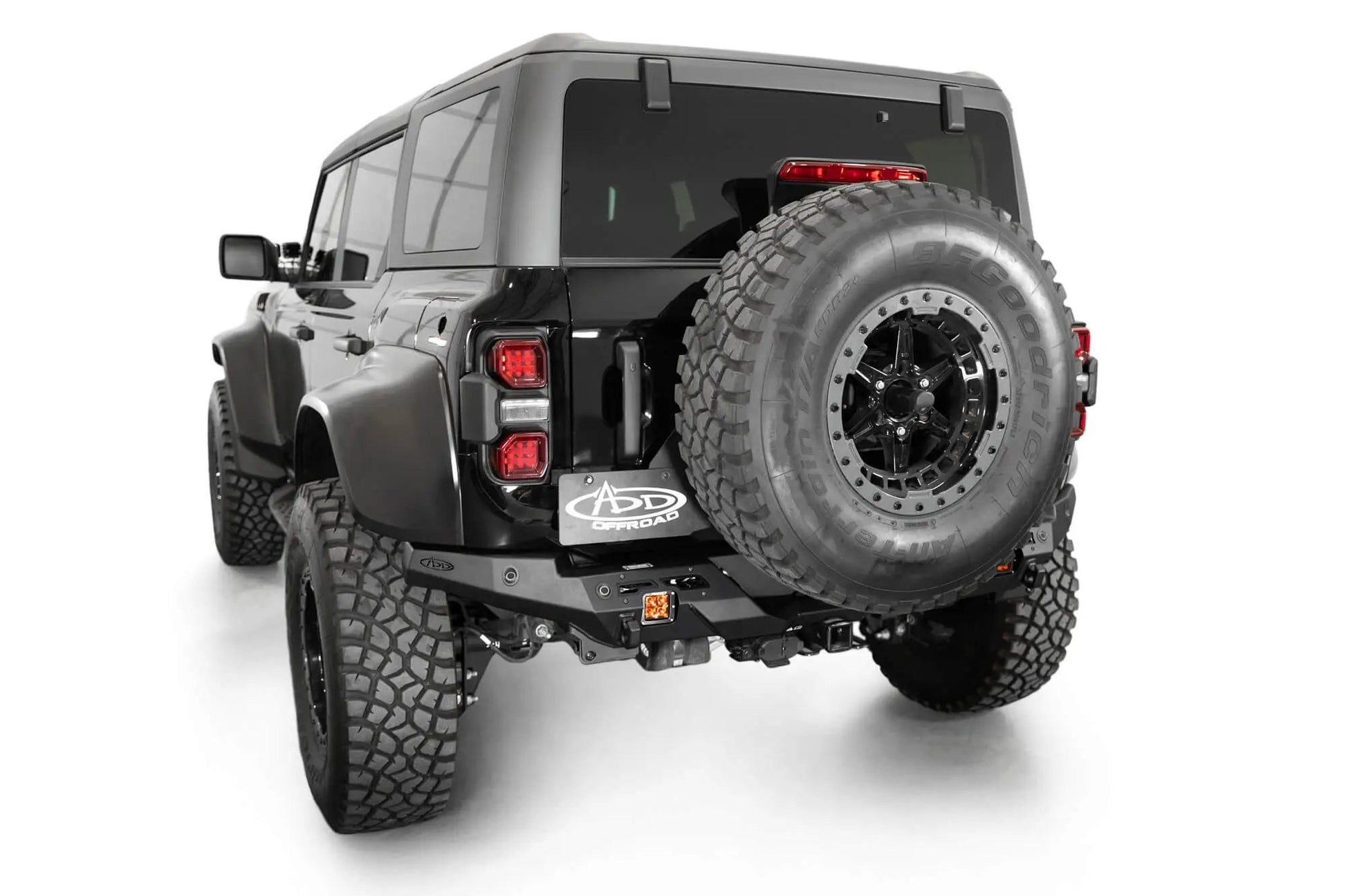 Addictive Desert Designs Ford Bronco Raptor Phantom Rear Bumper by Addictive Desert Designs
