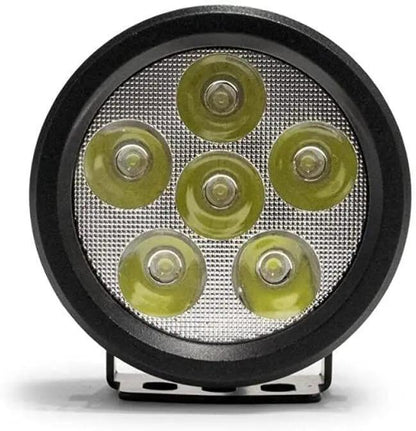 DV8 Offroad 3.5 in. Round LED Light; Spot Pattern by DV8 Offroad