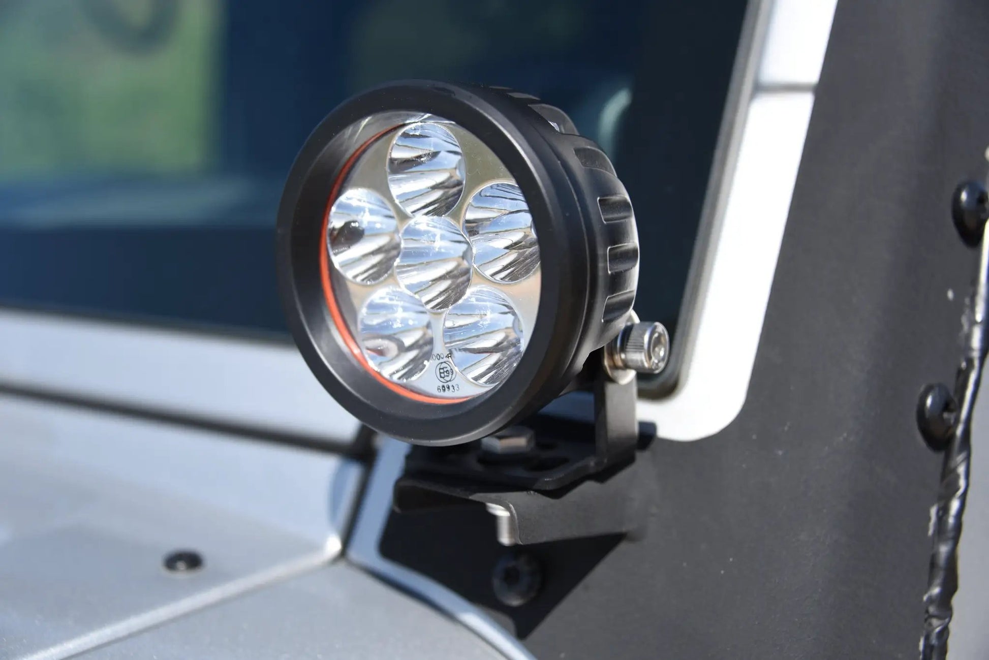 DV8 Offroad 3.5 inch Round LED Light Spot Pattern by DV8 Offroad
