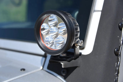 DV8 Offroad 3.5 inch Round LED Light Spot Pattern by DV8 Offroad
