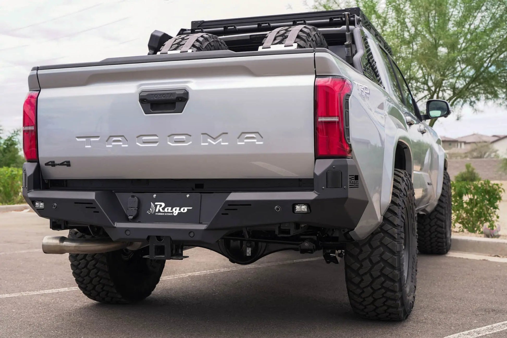 Rago Fabrication 2024+ Toyota Tacoma Rear Bumper by Rago Fabrication