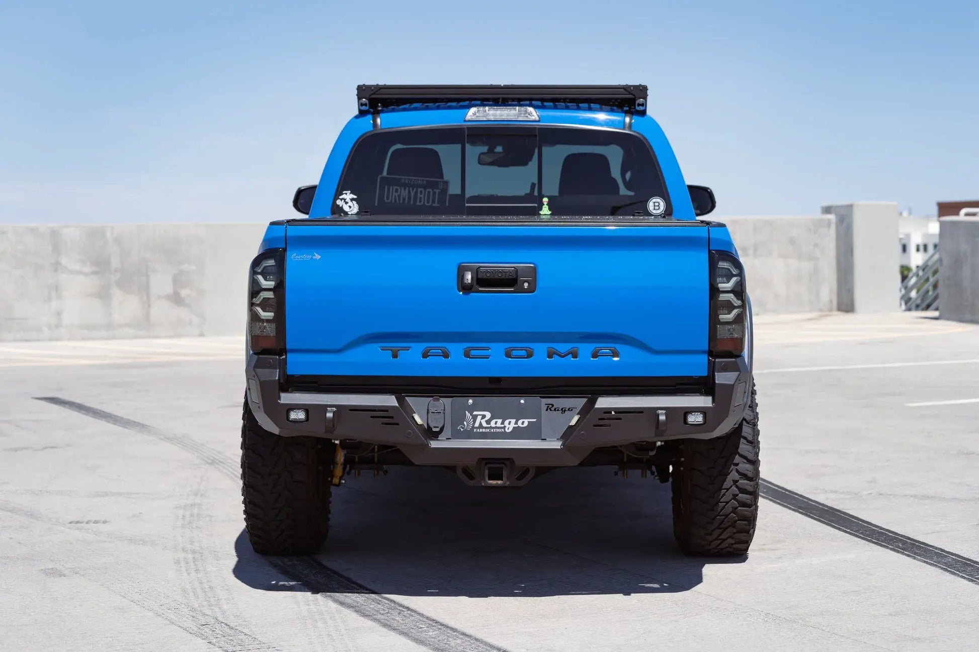 Rago Fabrication 2016-2022 Toyota Tacoma Rear Bumper by Rago Fabrication