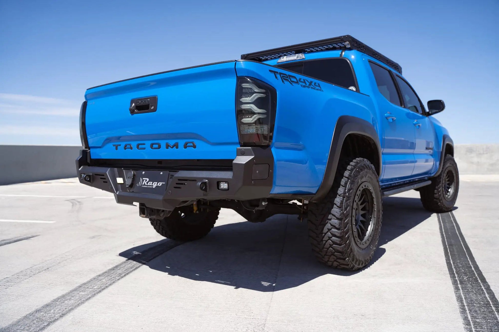 Rago Fabrication 2016-2022 Toyota Tacoma Rear Bumper by Rago Fabrication