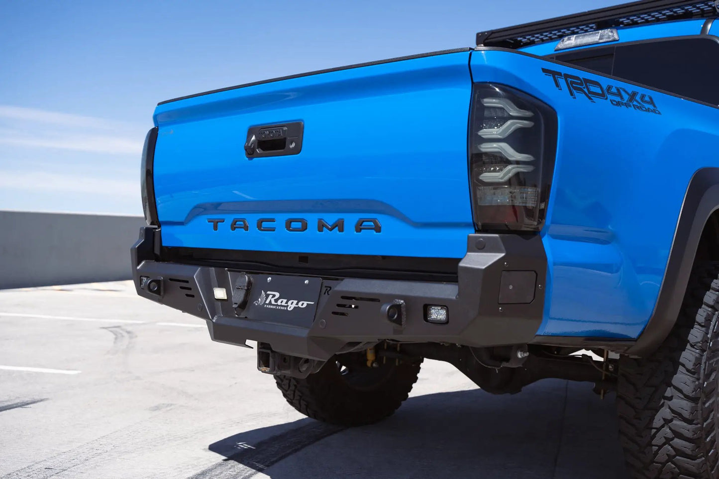 Rago Fabrication 2016-2022 Toyota Tacoma Rear Bumper by Rago Fabrication