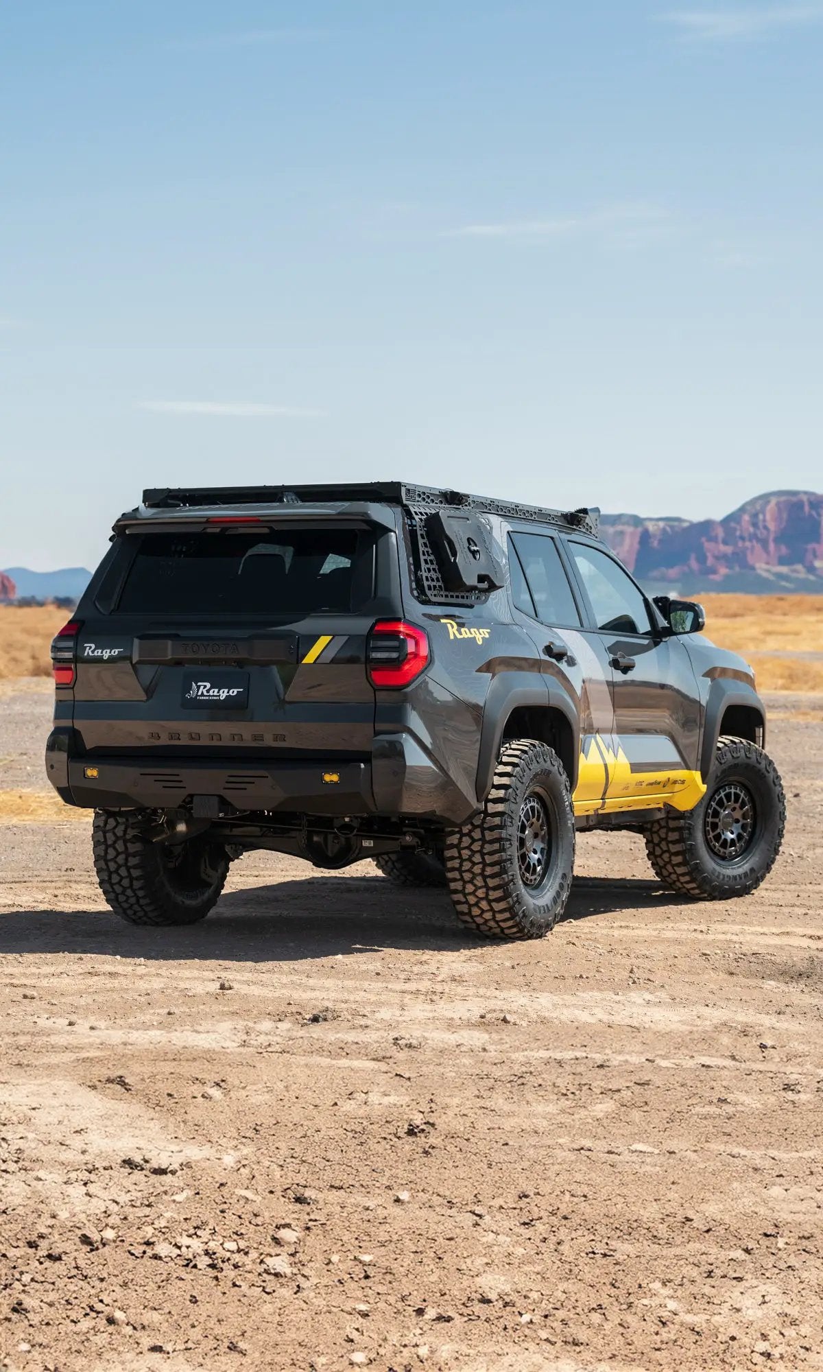 Rago Fabrication 2025+ Toyota 4Runner Center Mount Rear Bumper by Rago Fabrication