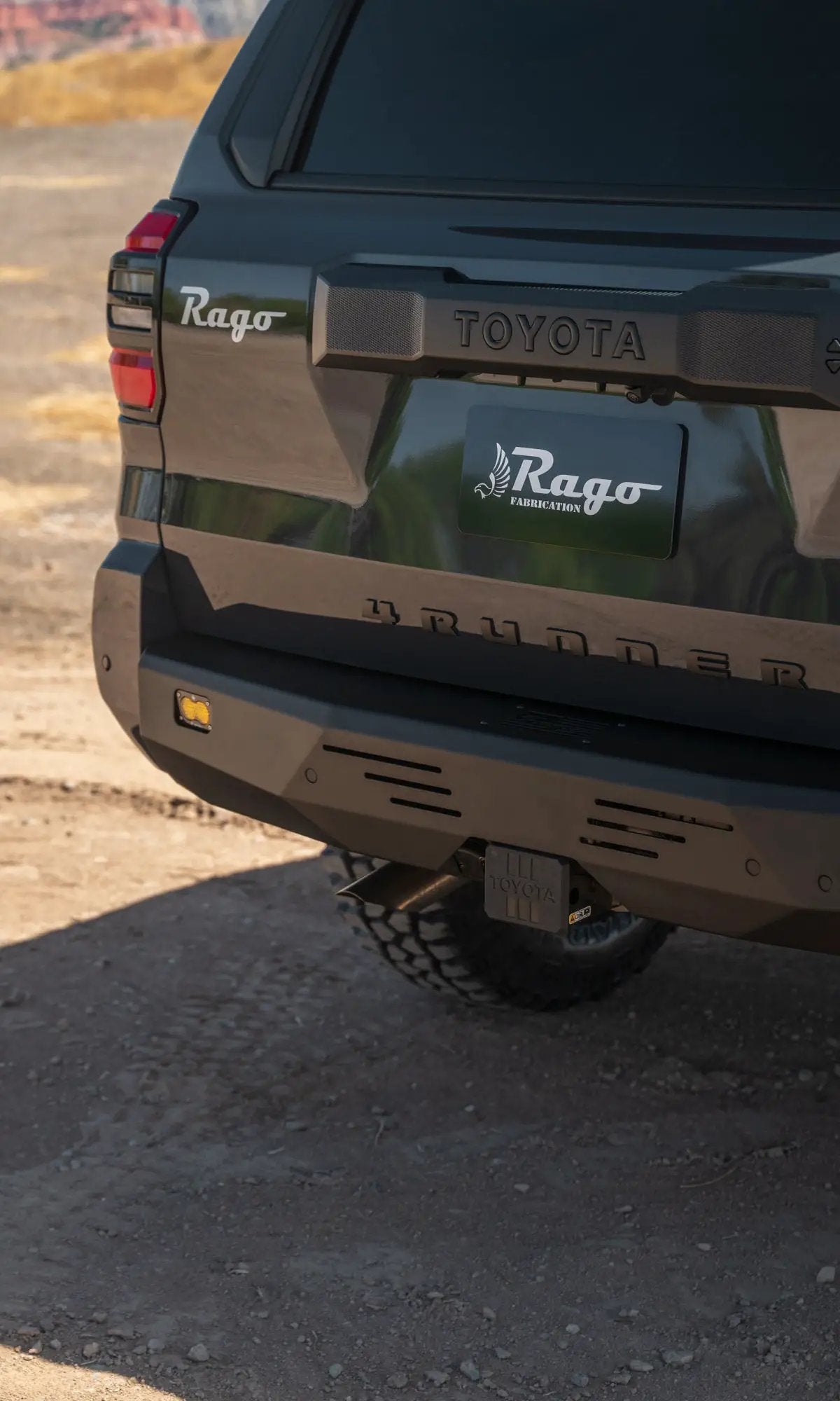 Rago Fabrication 2025+ Toyota 4Runner Center Mount Rear Bumper by Rago Fabrication