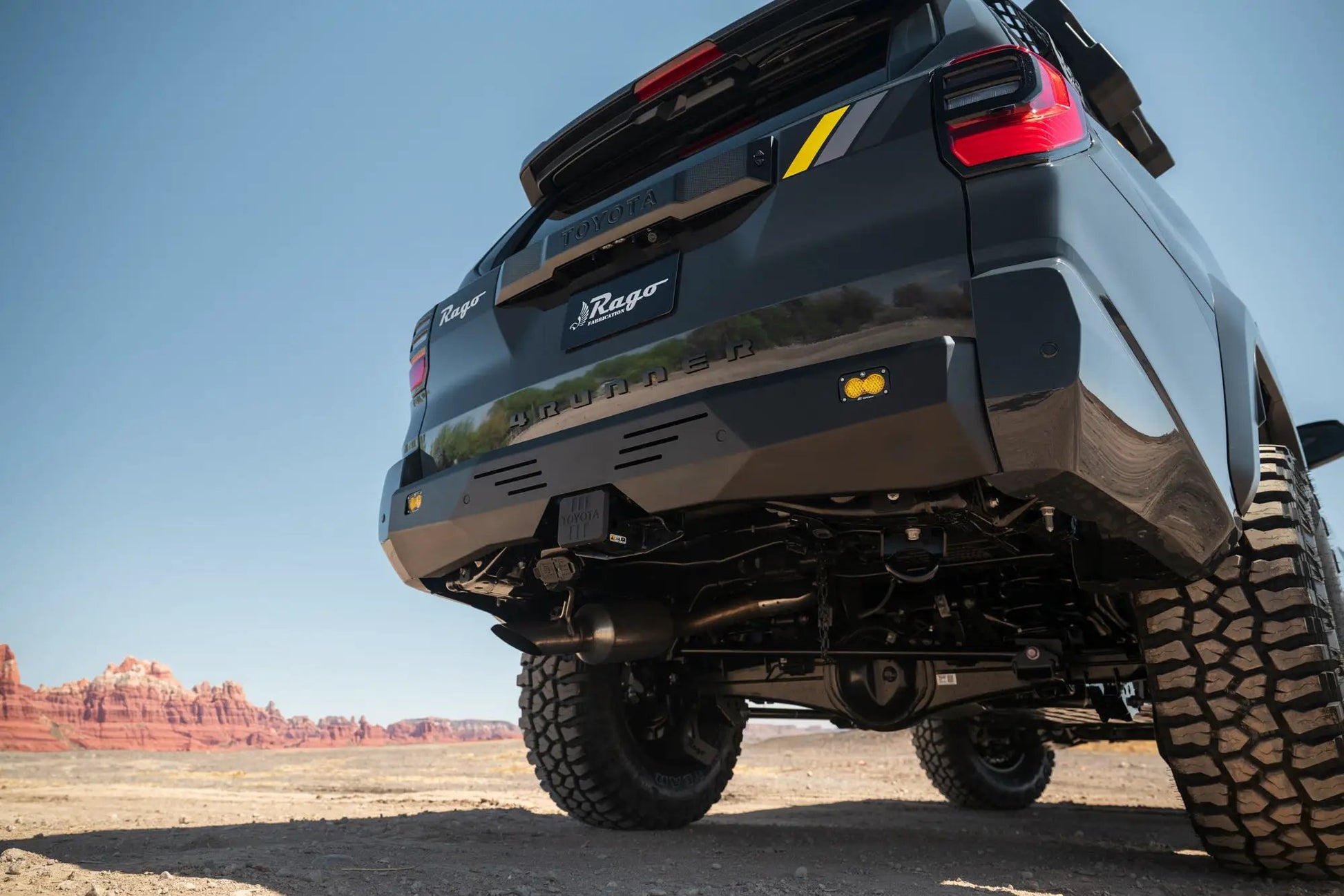 Rago Fabrication 2025+ Toyota 4Runner Center Mount Rear Bumper by Rago Fabrication