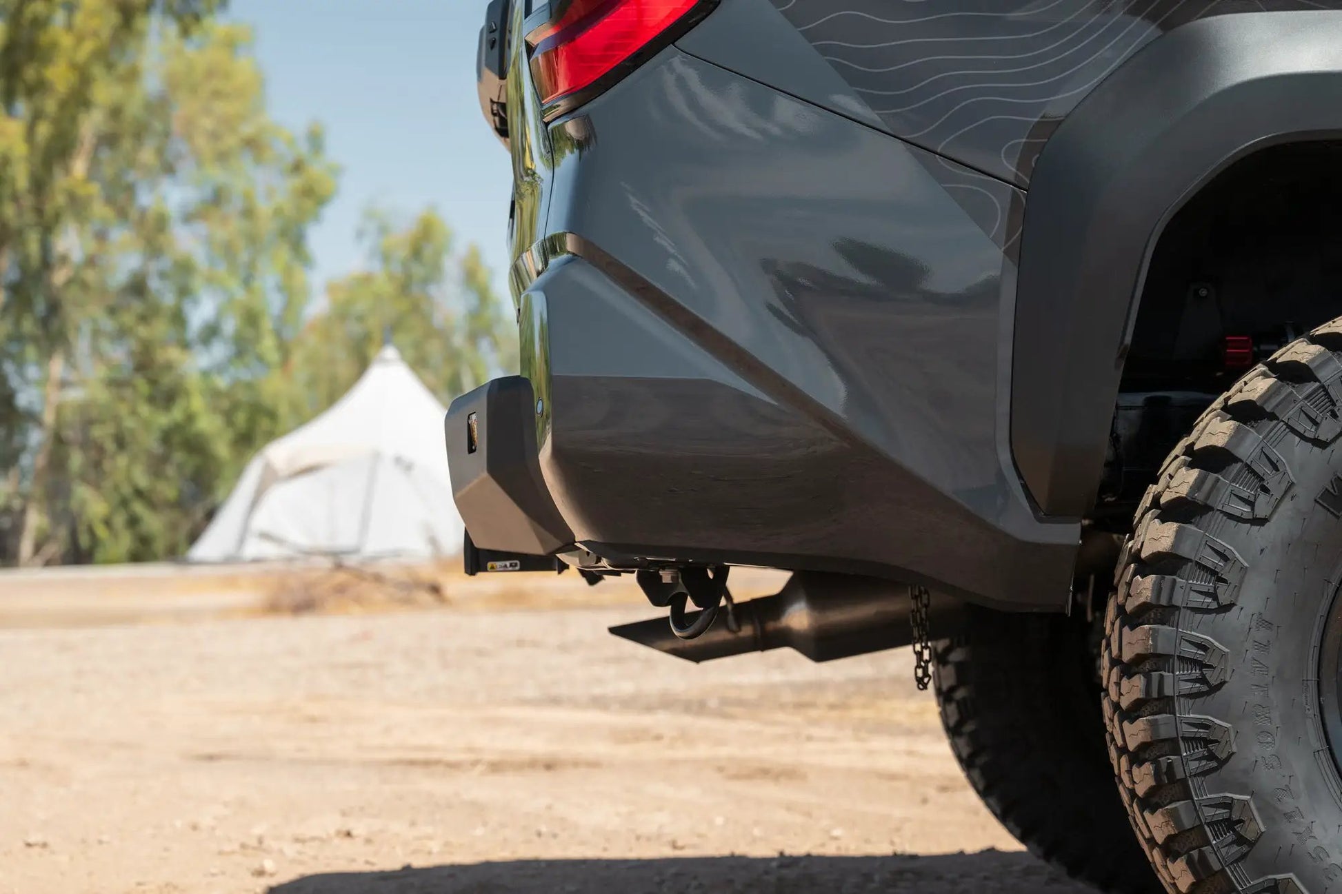 Rago Fabrication 2025+ Toyota 4Runner Center Mount Rear Bumper by Rago Fabrication