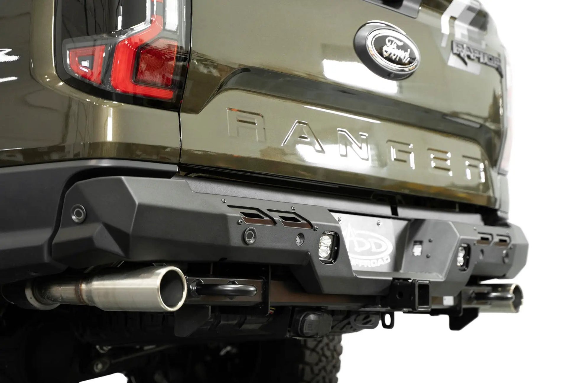 Addictive Desert Designs Ford Ranger Raptor Phantom Rear Bumper by Addictive Desert Designs