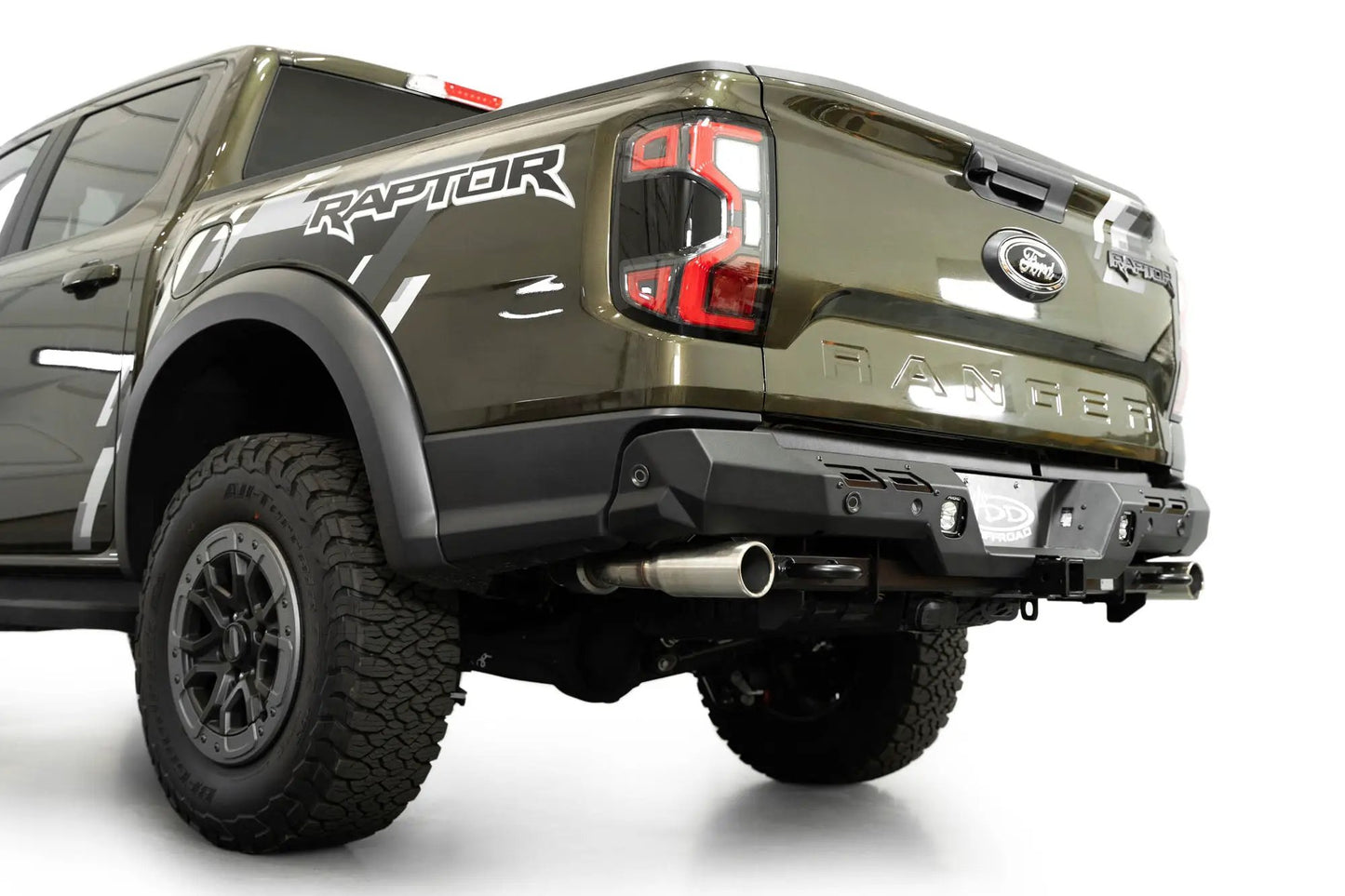 Addictive Desert Designs Ford Ranger Raptor Phantom Rear Bumper by Addictive Desert Designs
