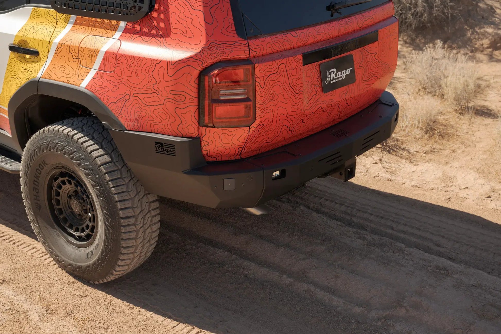 Rago Fabrication 2024 Toyota Land Cruiser Rear Bumper Corner Panels by Rago Fabrication