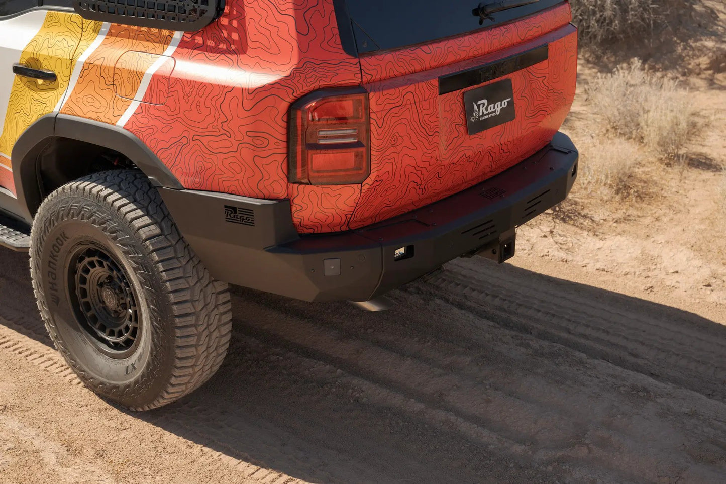 Rago Fabrication 2024 Toyota Land Cruiser Rear Bumper Corner Panels by Rago Fabrication