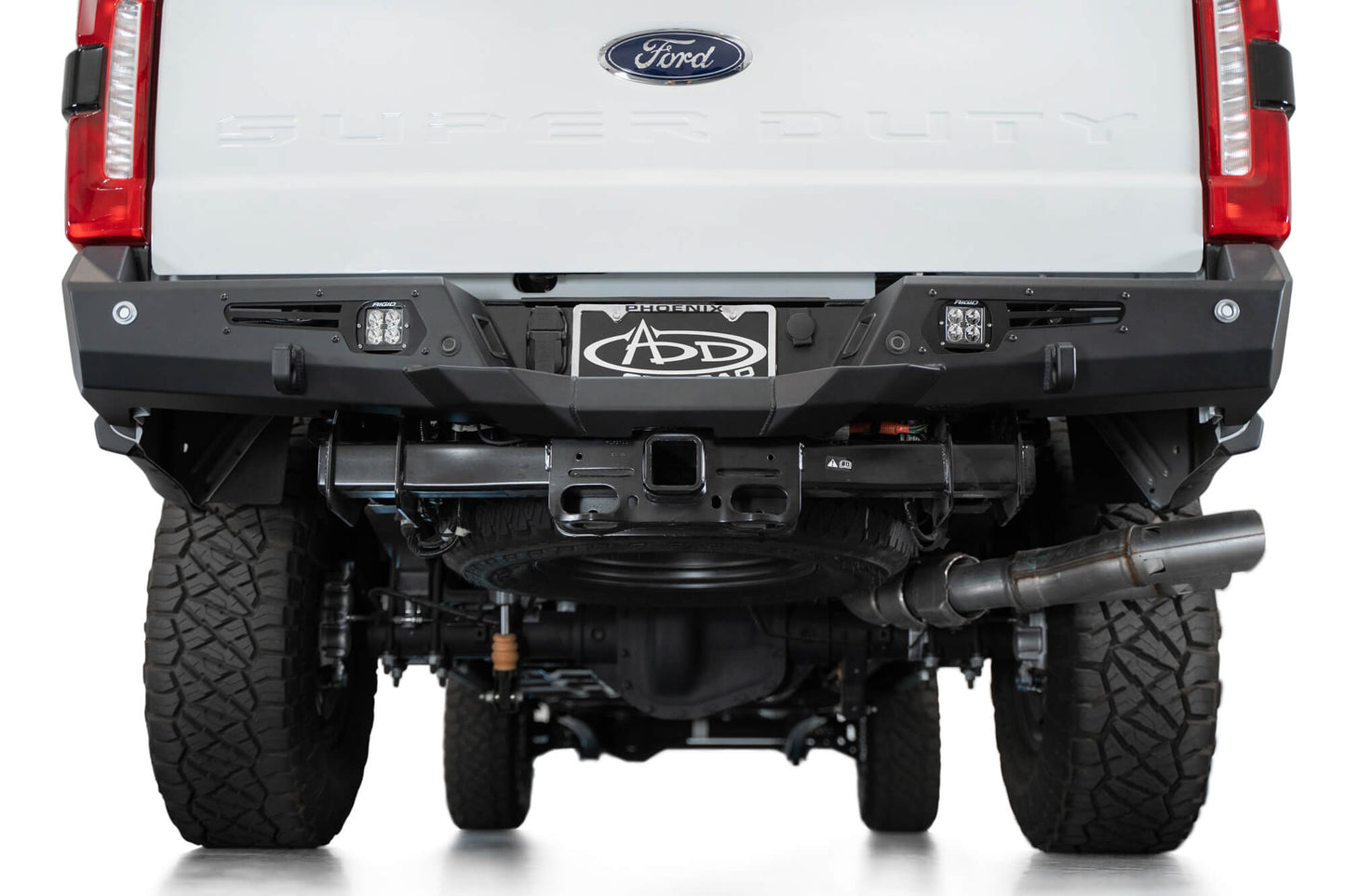 Addictive Desert Designs 2023 Ford Super Duty Bomber Rear Bumper by Addictive Desert Designs