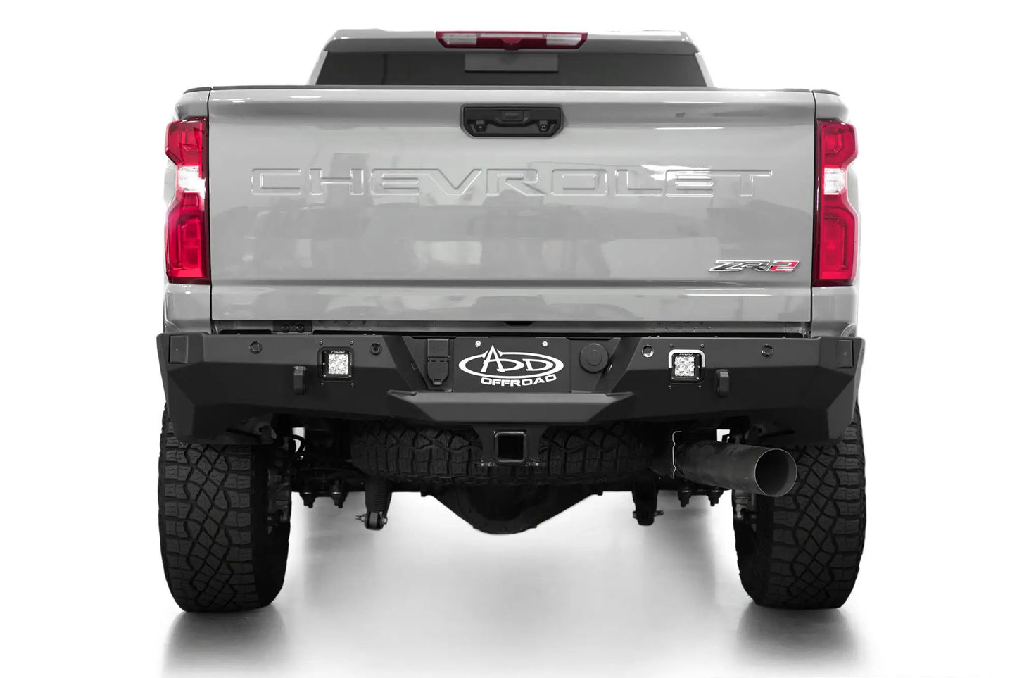 Addictive Desert Designs 2024 Chevy Silverado 2500 Phantom Rear Bumper by Addictive Desert Designs