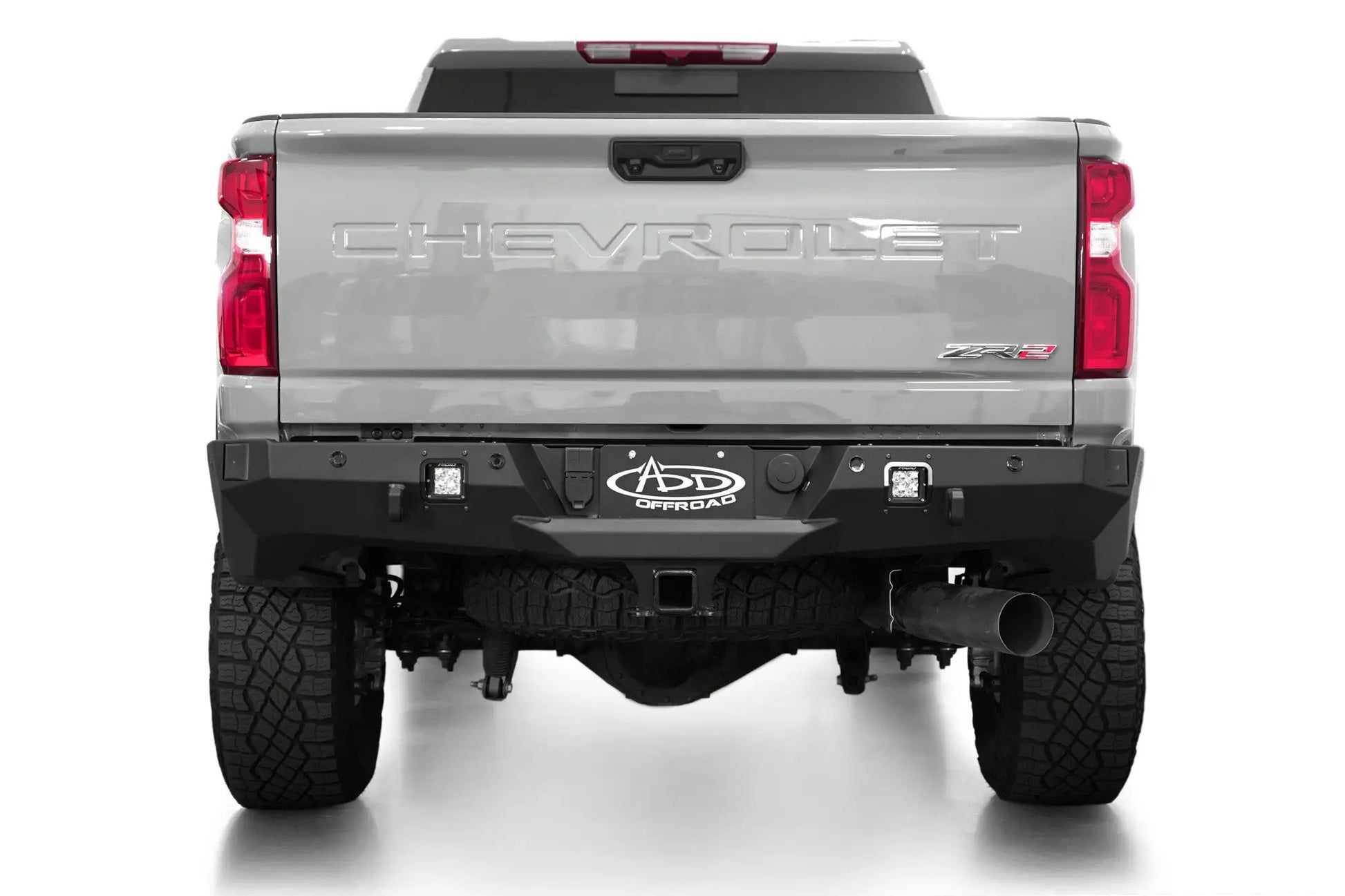 Addictive Desert Designs 2024 Chevy Silverado 2500 Phantom Rear Bumper by Addictive Desert Designs