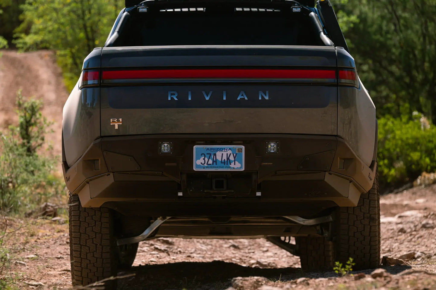 Rago Fabrication 2022-2025 Rivian R1T Rear Bumper by Rago Fabrication