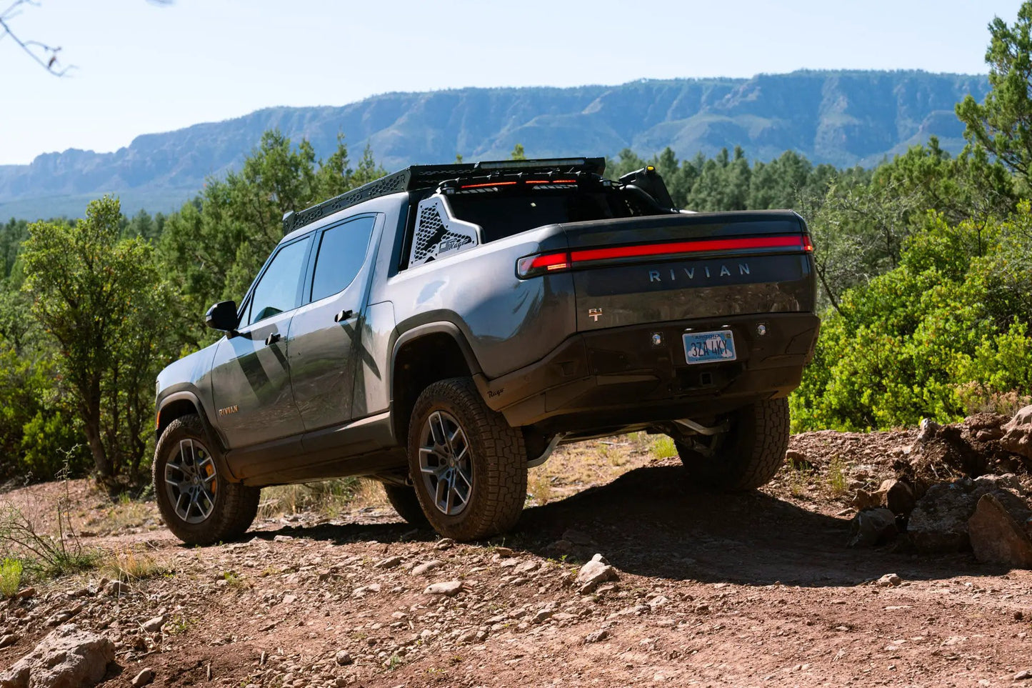 Rago Fabrication 2022-2025 Rivian R1T Rear Bumper by Rago Fabrication