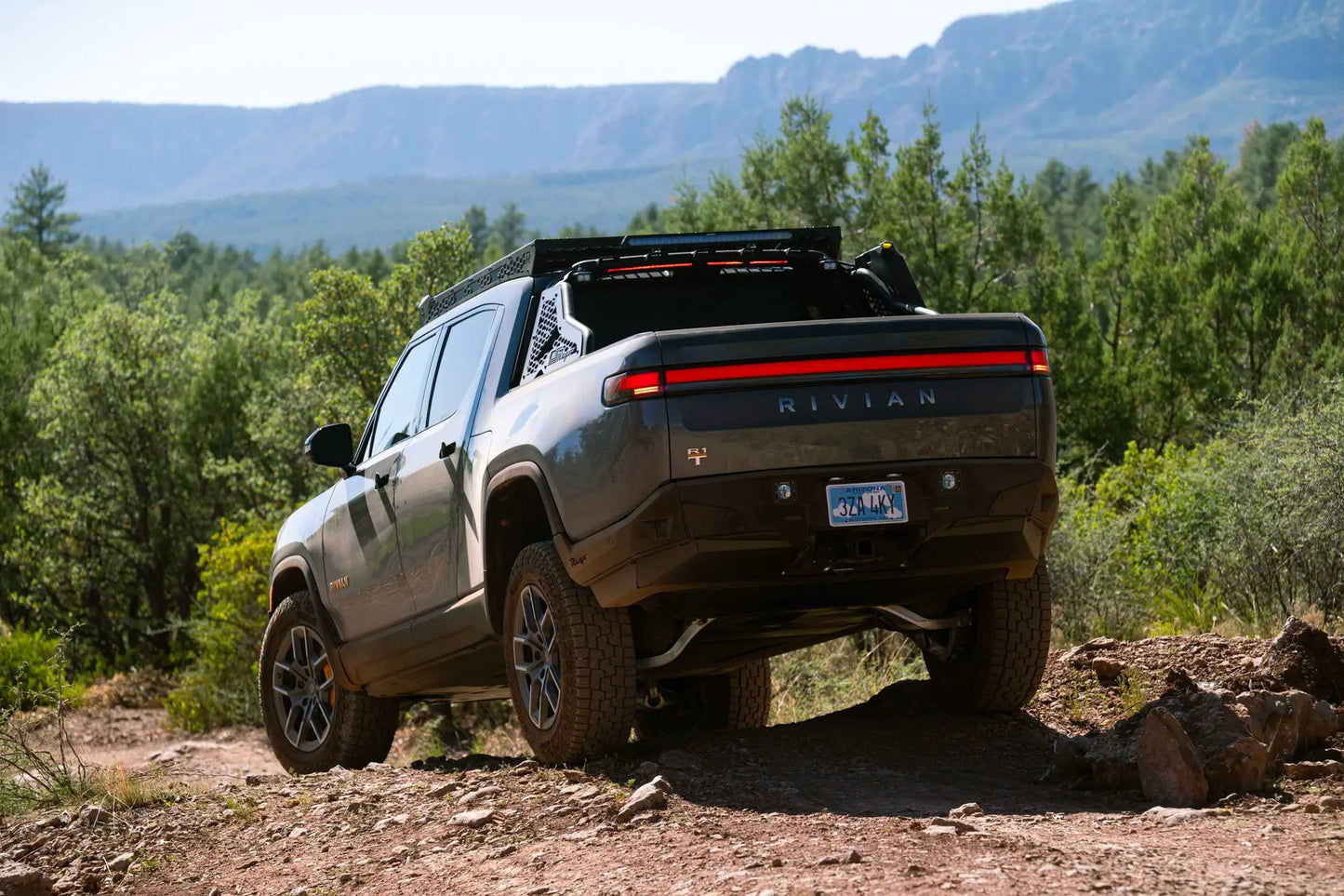 Rago Fabrication 2022-2025 Rivian R1T Rear Bumper by Rago Fabrication