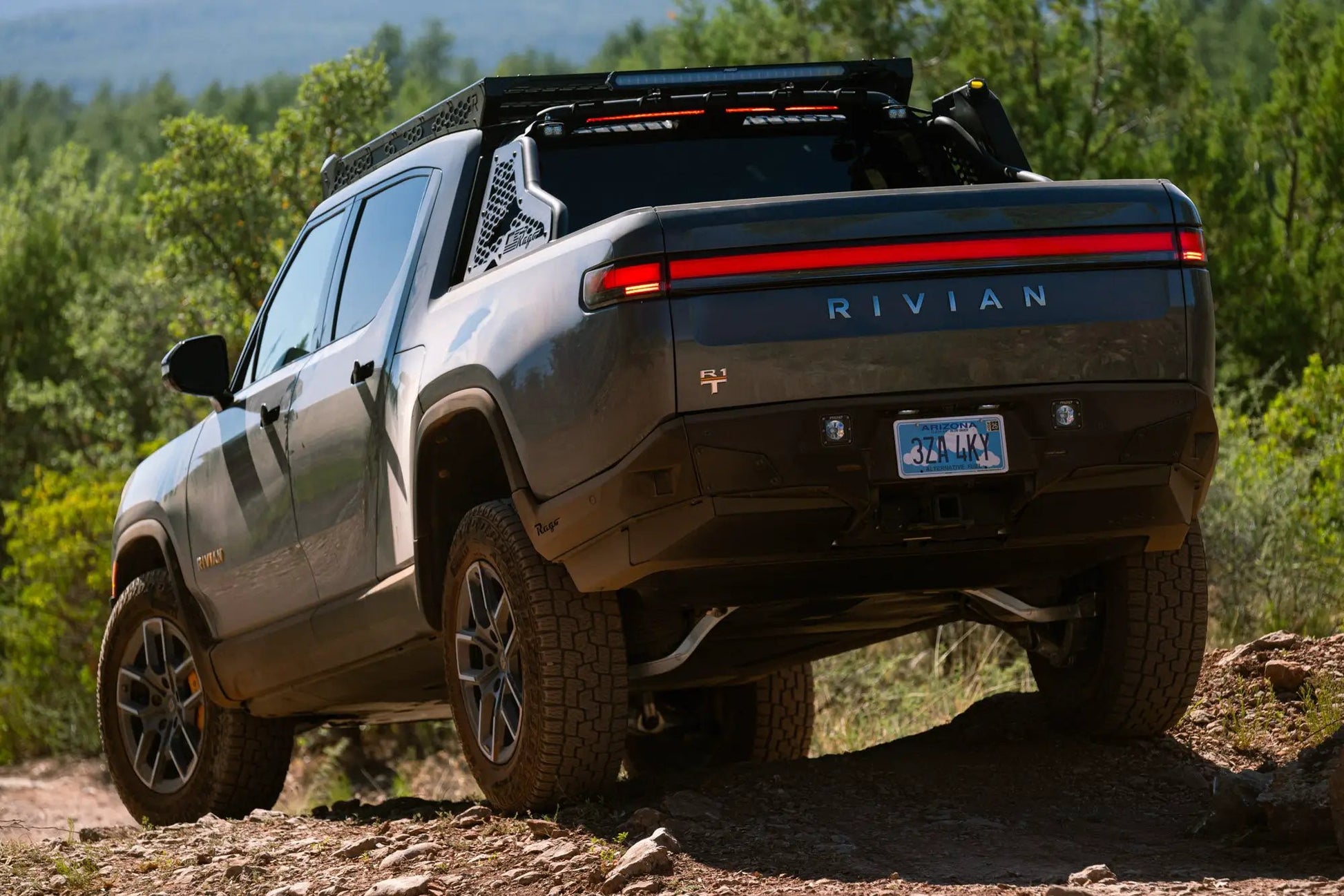 Rago Fabrication 2022-2025 Rivian R1T Rear Bumper by Rago Fabrication