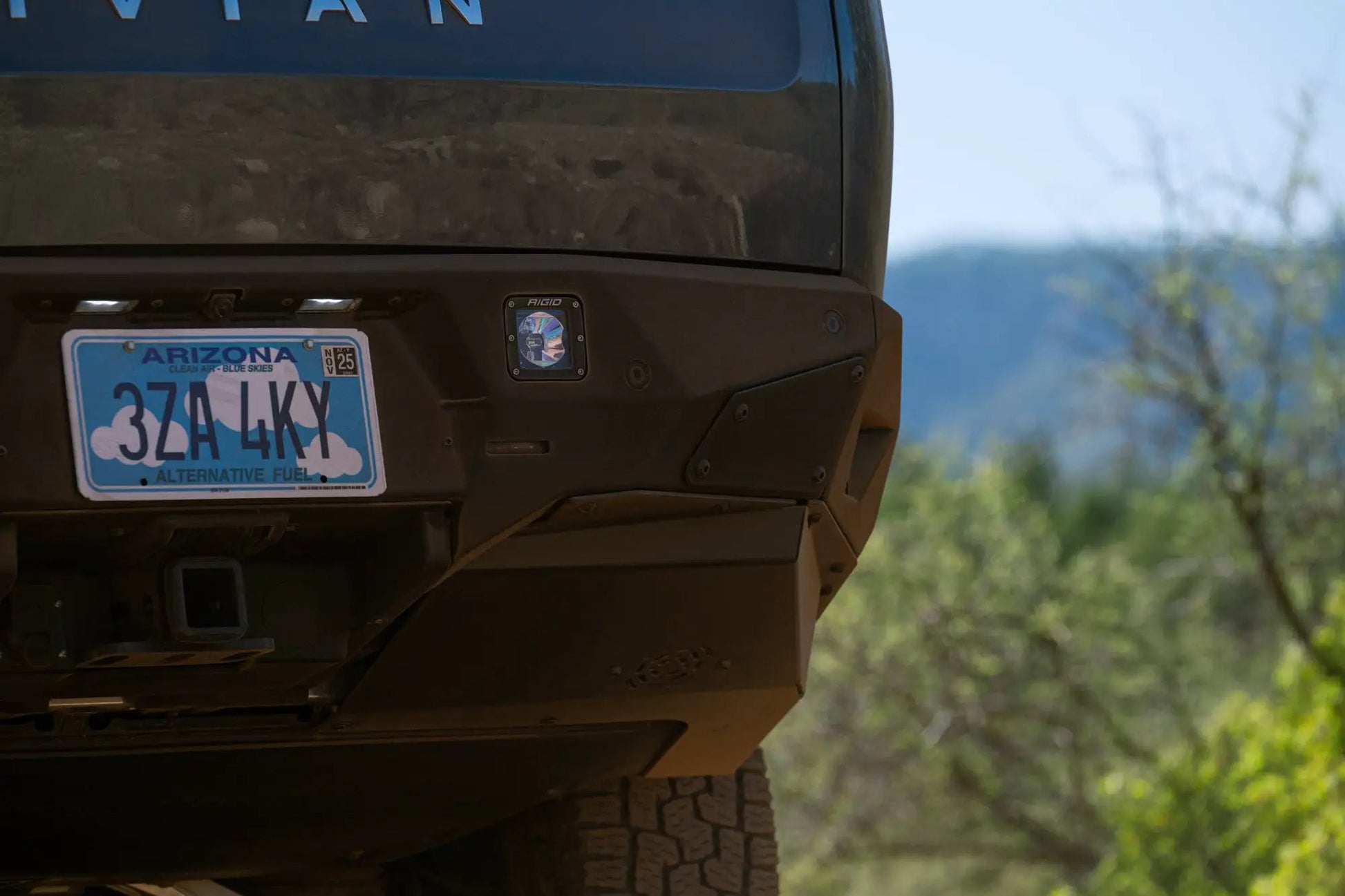 Rago Fabrication 2022-2025 Rivian R1T Rear Bumper by Rago Fabrication