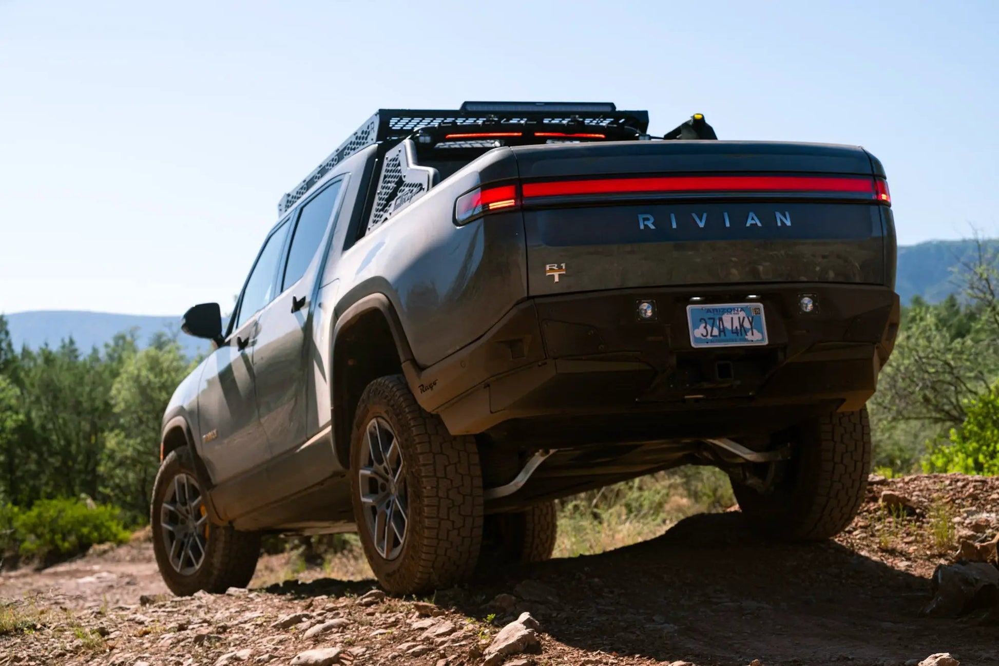 Rago Fabrication 2022-2025 Rivian R1T Rear Bumper by Rago Fabrication