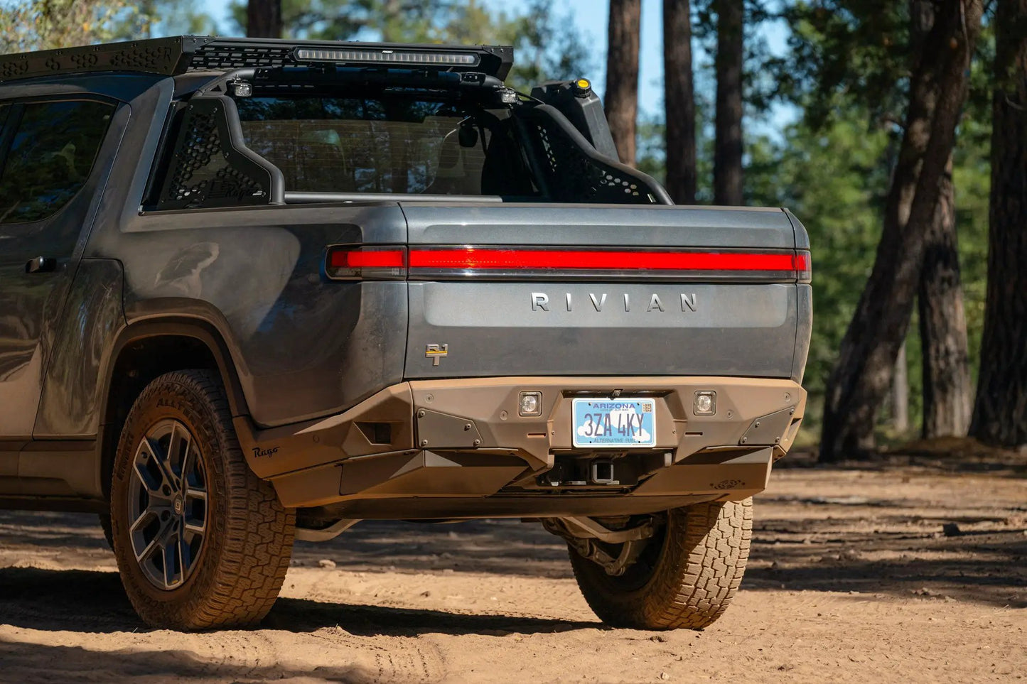 Rago Fabrication 2022-2025 Rivian R1T Rear Bumper by Rago Fabrication