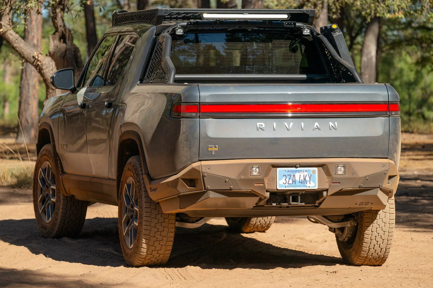 Rago Fabrication 2022-2025 Rivian R1T Rear Bumper by Rago Fabrication