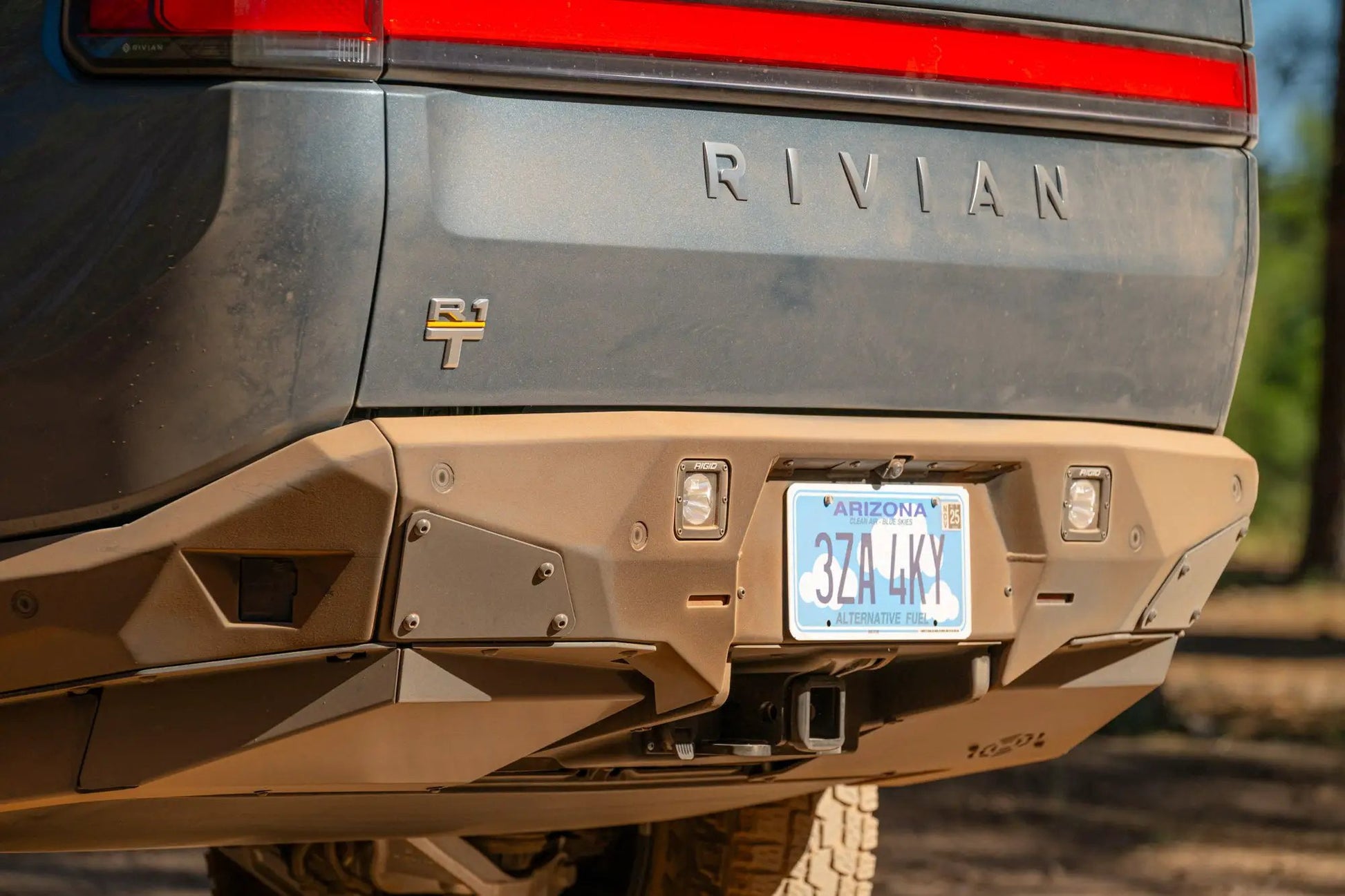 Rago Fabrication 2022-2025 Rivian R1T Rear Bumper by Rago Fabrication