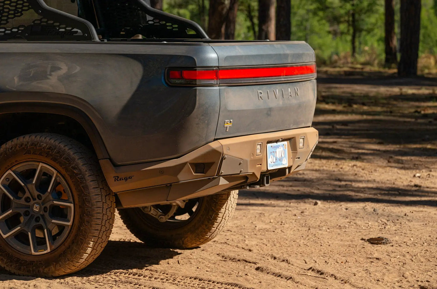 Rago Fabrication 2022-2025 Rivian R1T Rear Bumper by Rago Fabrication