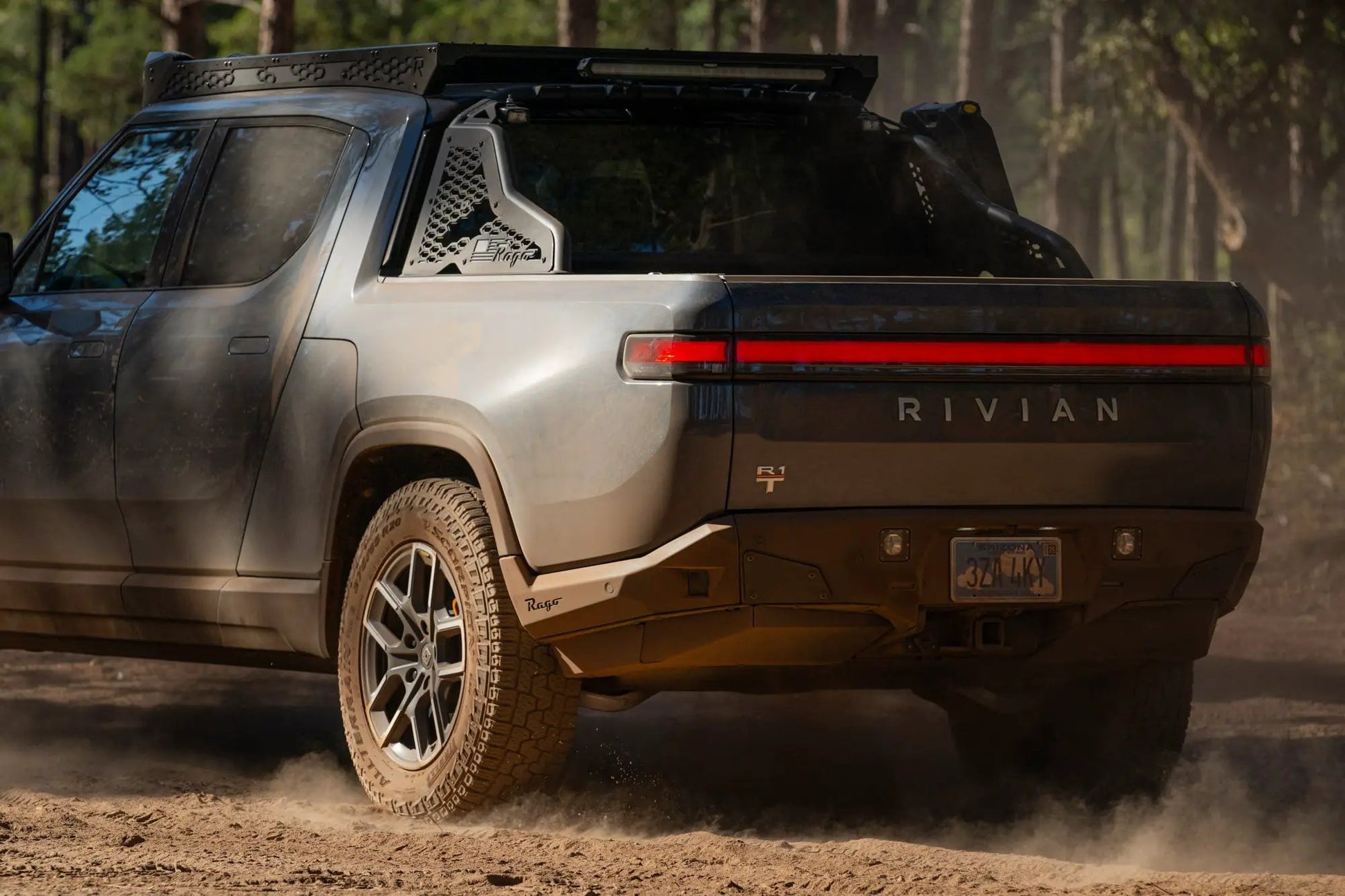 Rago Fabrication 2022-2025 Rivian R1T Rear Bumper by Rago Fabrication