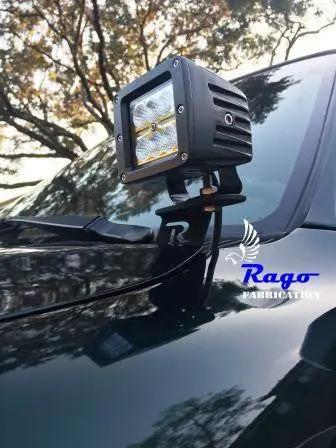 Rago Fabrication 1995-2004 1st Gen Toyota Tacoma Ditch Light Brackets by Rago Fabrication
