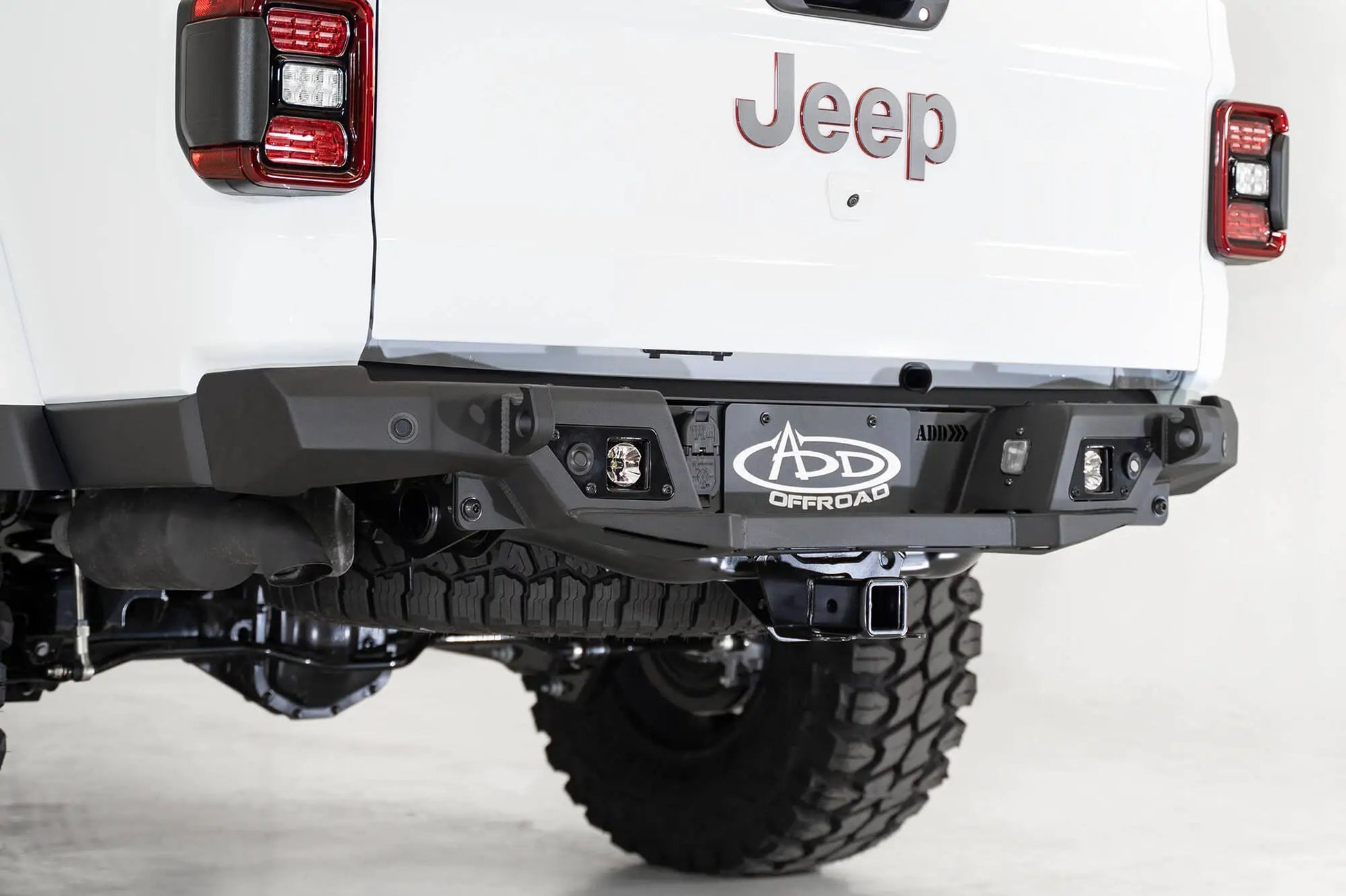 Addictive Desert Designs 2020 - 2023 Jeep Gladiator JT Stealth Fighter Rear Bumper by Addictive Desert Designs