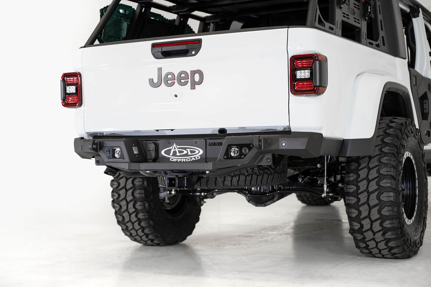 Addictive Desert Designs 2020 - 2023 Jeep Gladiator JT Stealth Fighter Rear Bumper by Addictive Desert Designs