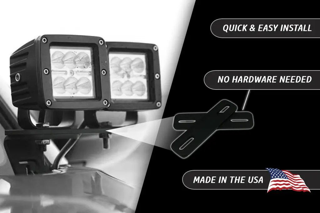 Rago Fabrication Ditch Light Bracket by Rago Fabrication