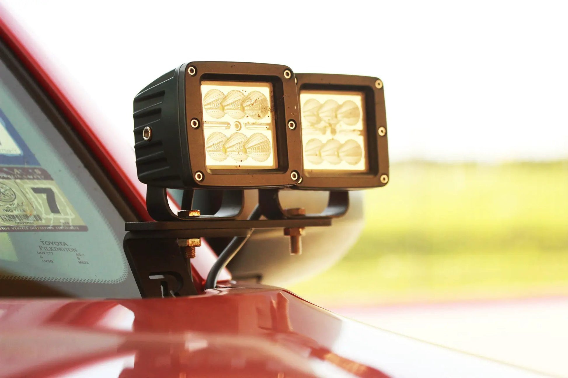 Rago Fabrication Ditch Light Bracket by Rago Fabrication