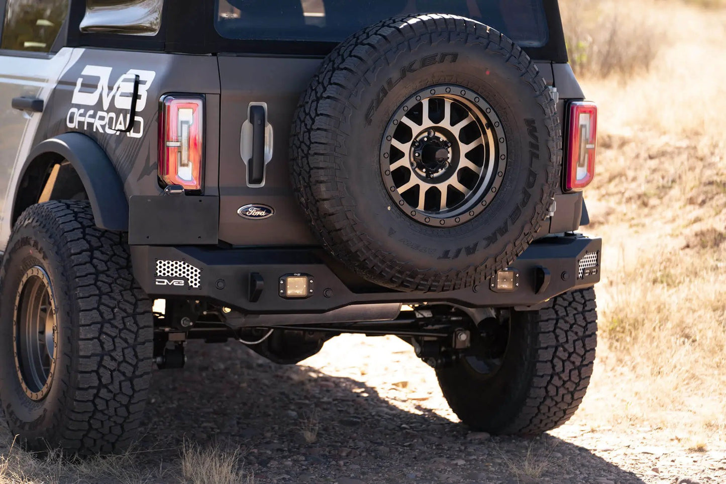 DV8 Offroad Ford Bronco MTO Series Rear Bumper by DV8 Offroad