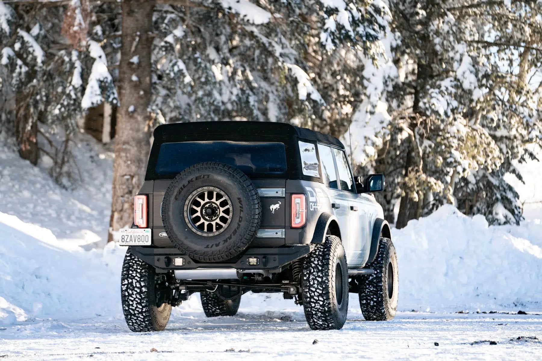 DV8 Offroad 2021-22 Ford Bronco FS-15 Series Rear Bumper by DV8 Offroad