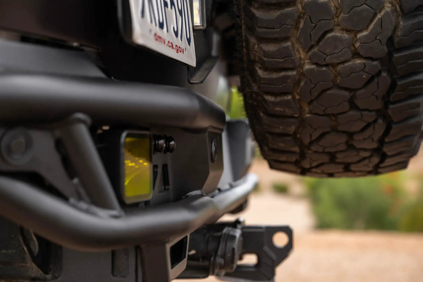 DV8 Offroad 2021-2025 Ford Bronco Rear Tube Bumper by DV8 Offroad