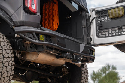 DV8 Offroad 2021-2025 Ford Bronco Rear Tube Bumper by DV8 Offroad