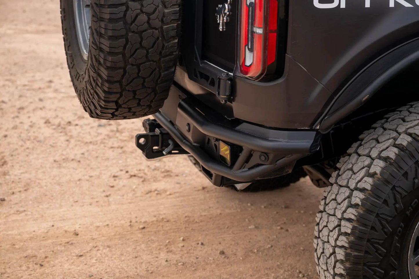 DV8 Offroad 2021-2025 Ford Bronco Rear Tube Bumper by DV8 Offroad