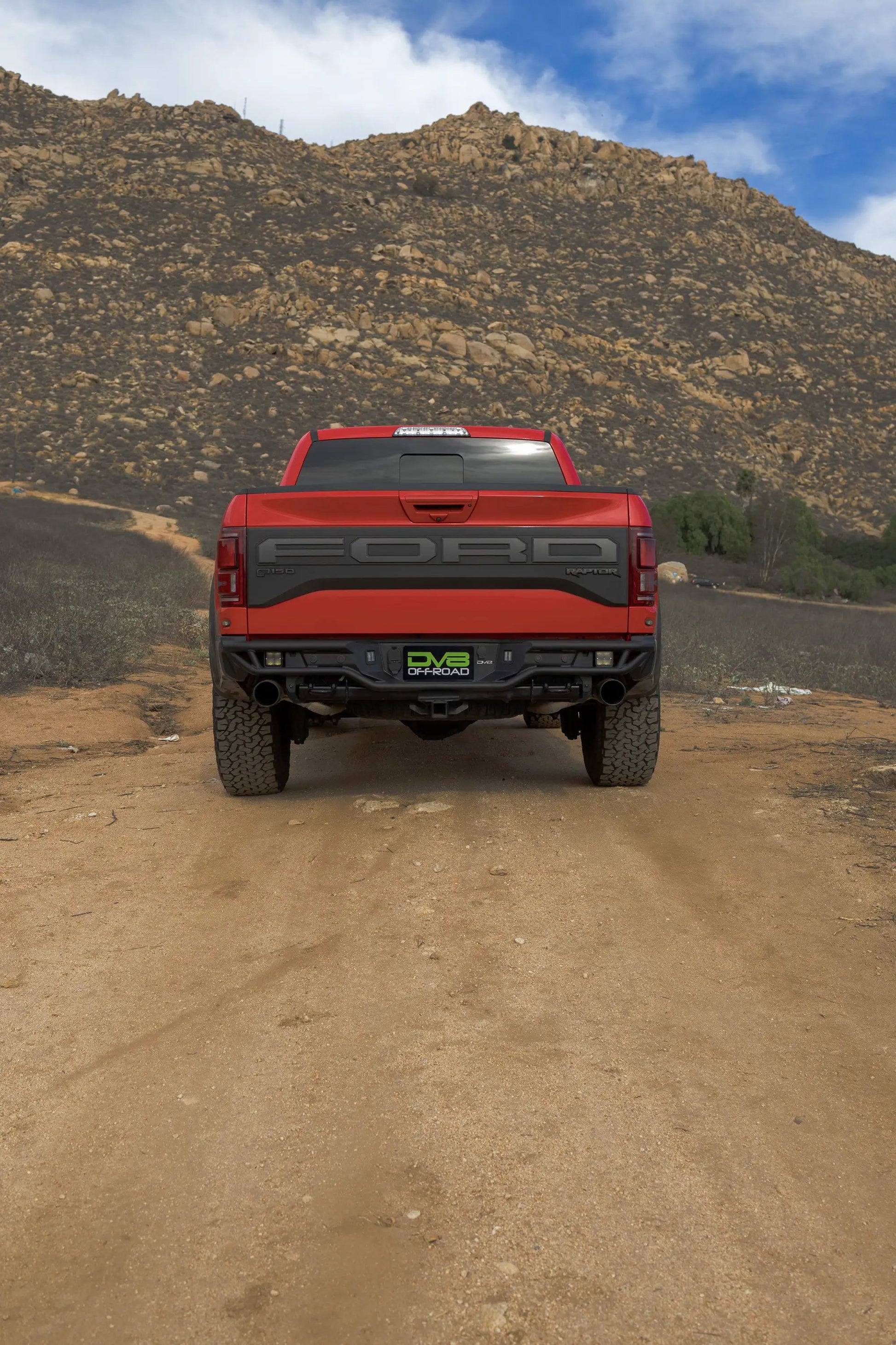 DV8 Offroad 2017-2020 Ford F-150 Raptor Tube Rear Bumper by DV8 Offroad