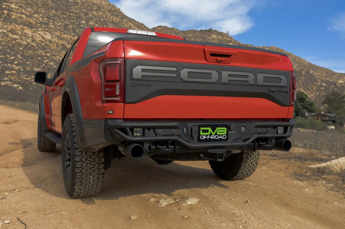 DV8 Offroad 2017-2020 Ford F-150 Raptor Tube Rear Bumper by DV8 Offroad