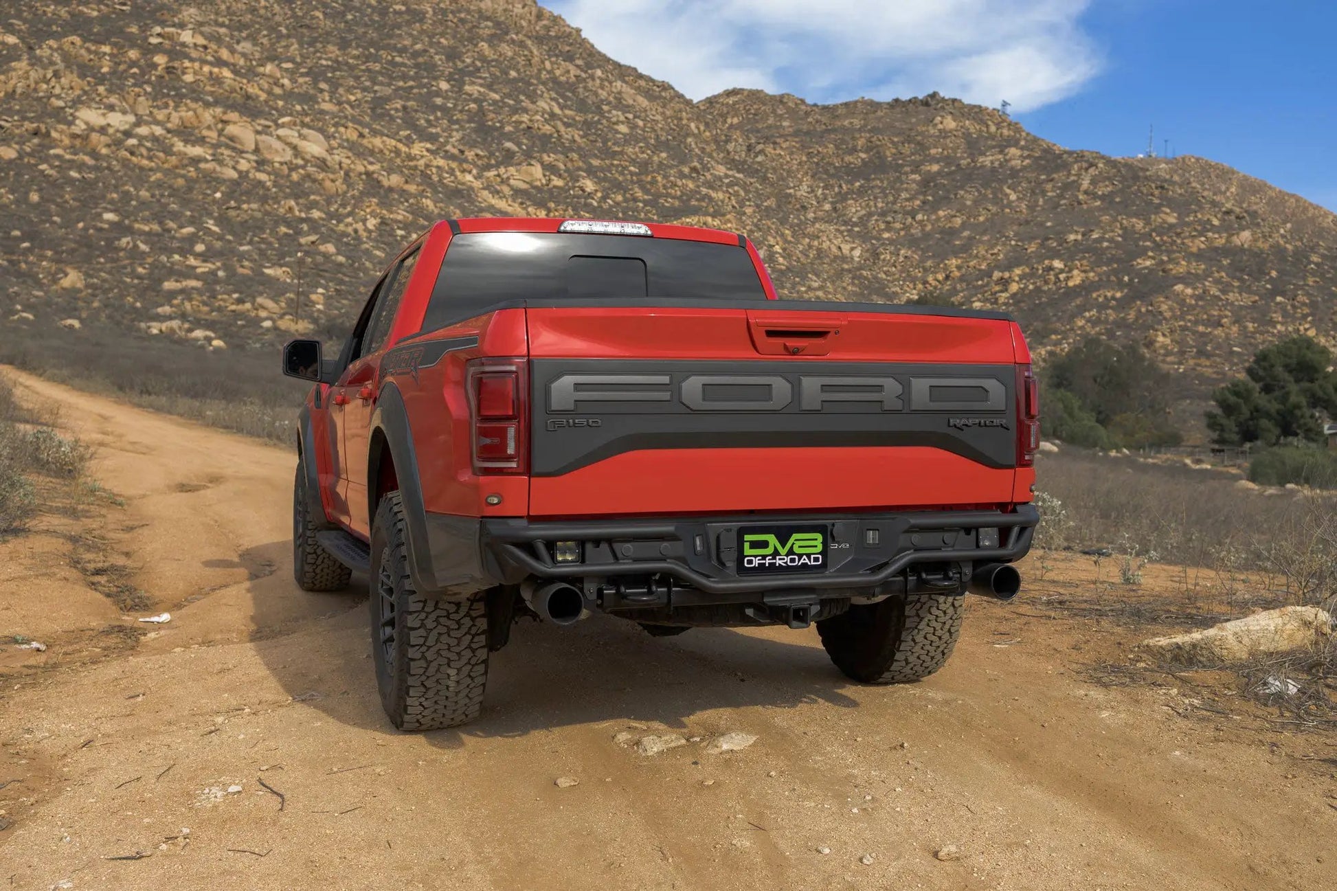 DV8 Offroad 2017-2020 Ford F-150 Raptor Tube Rear Bumper by DV8 Offroad
