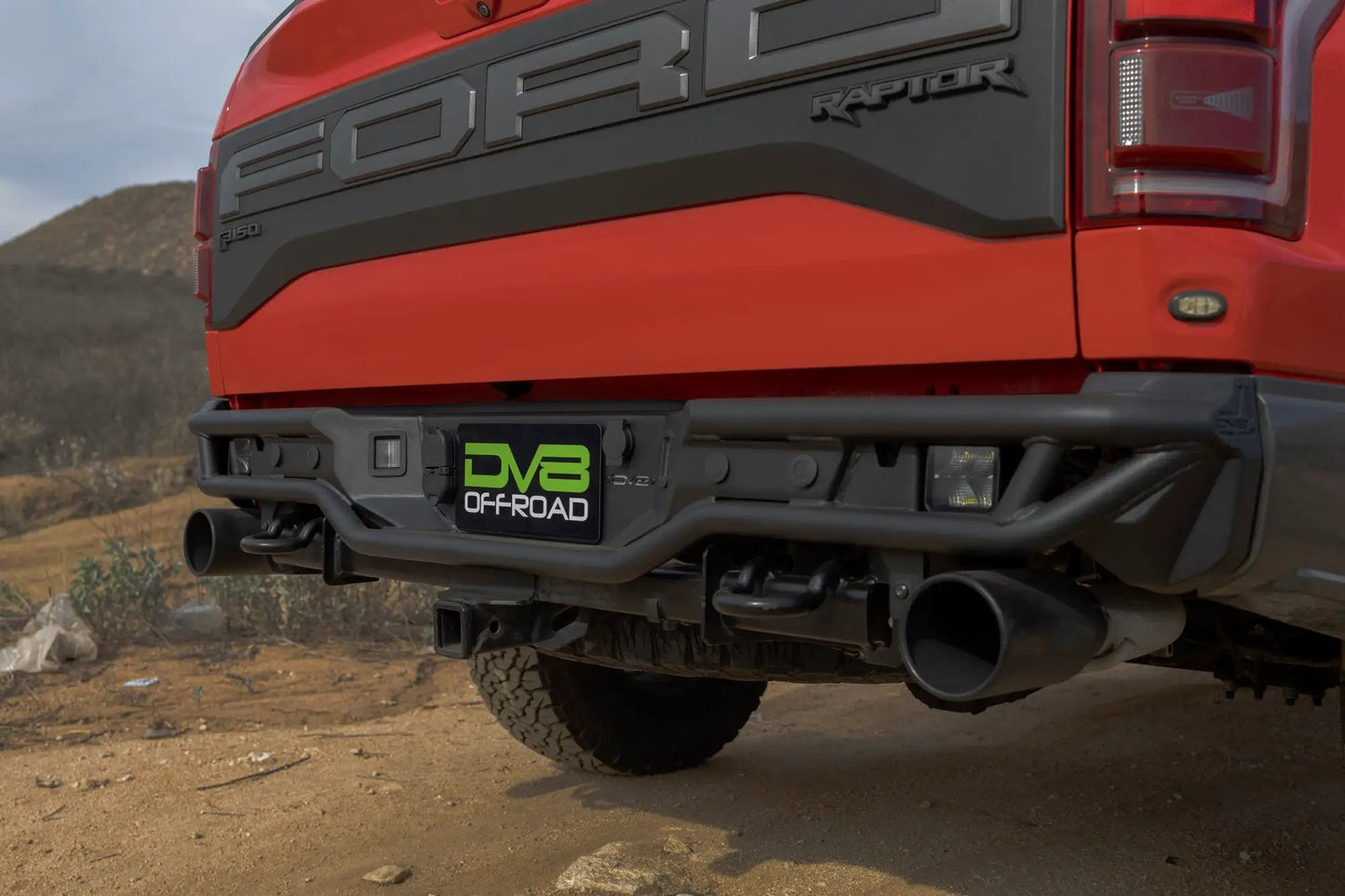 DV8 Offroad 2017-2020 Ford F-150 Raptor Tube Rear Bumper by DV8 Offroad